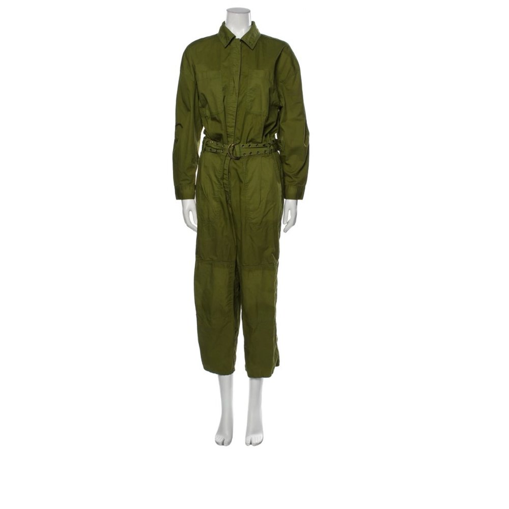 Michael Kors long sleeve dark green jumpsuit US Small